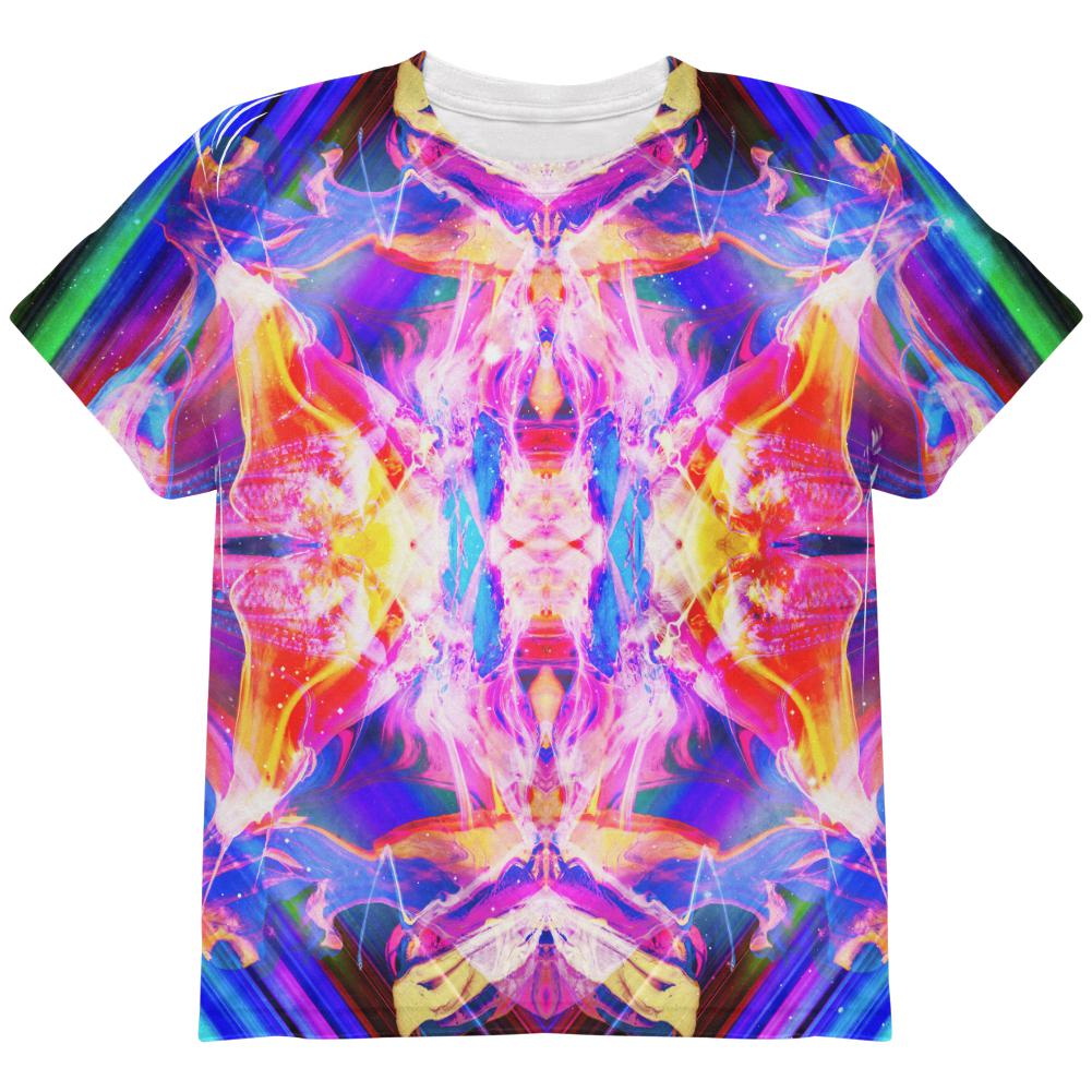 Explore the Multiverse All Over Youth T Shirt Youth T-Shirts Old Glory LG Multi