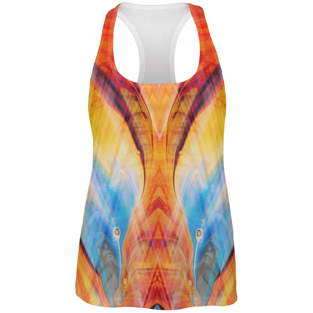 Explore Strange New Worlds All Over Womens Work Out Tank Top Women's Tank Tops Old Glory 2XL Multi