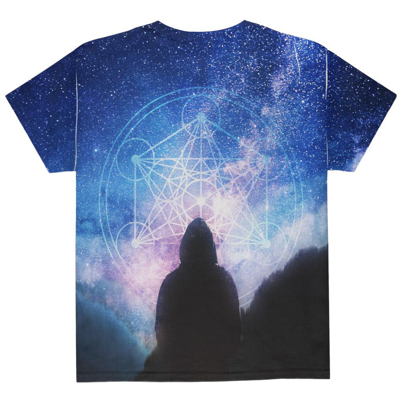 La Fin du Monde Metatron's Cube All Over Youth T Shirt Youth T-Shirts Old Glory