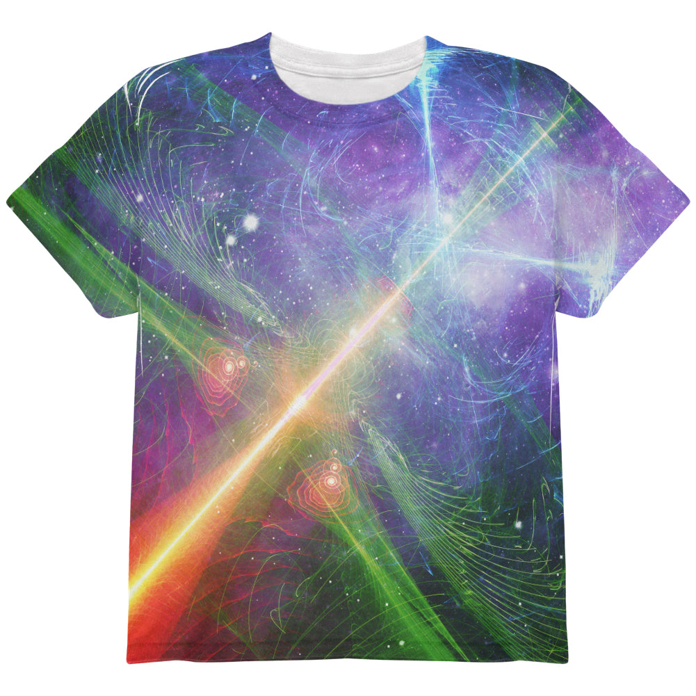 Intergalactic Rave Festival All Over Youth T Shirt Youth T-Shirts global YLG Multi