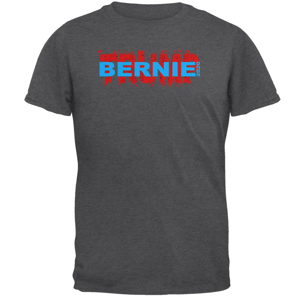 Election 2020 Bernie Sanders Trump Buster Mens T Shirt Men's T-Shirts Old Glory 2XL Grey