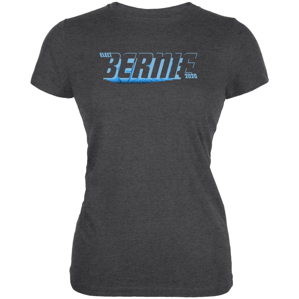 Election 2020 Bernie Sanders Zoom Juniors Soft T Shirt Juniors T-Shirts Old Glory 2XL Black