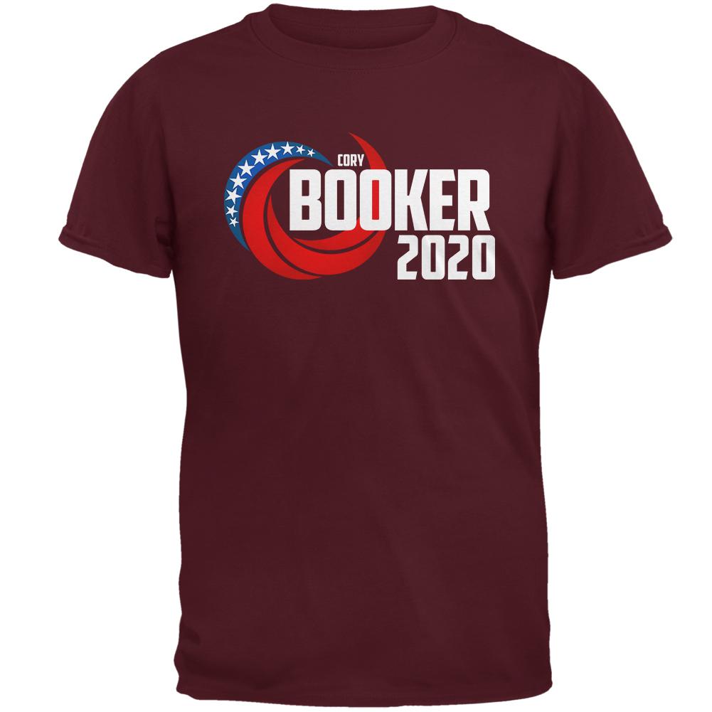 Election 2020 Cory Booker for President Mens T Shirt Men's T-Shirts Old Glory 2XL Red
