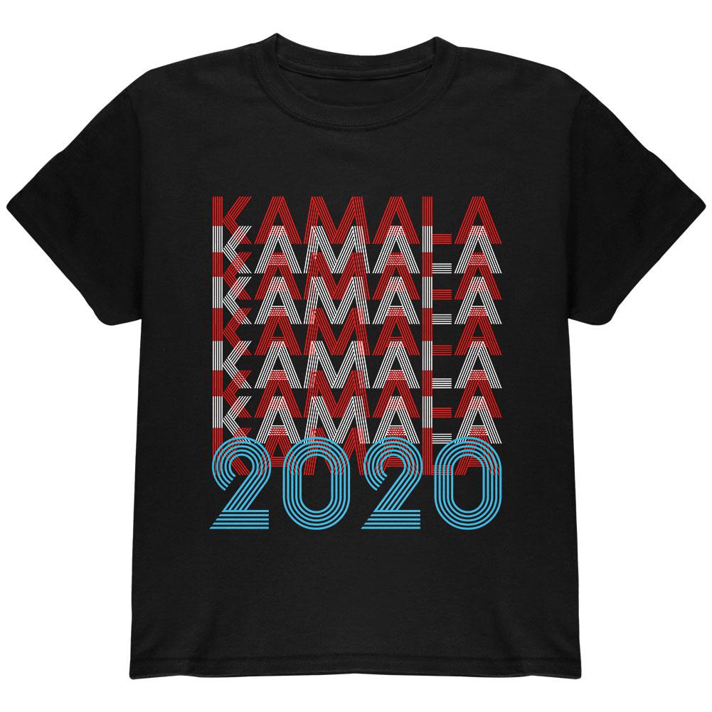 Election 2020 Kamala Harris President Vintage Style Youth T Shirt Youth T-Shirts Old Glory LG Black