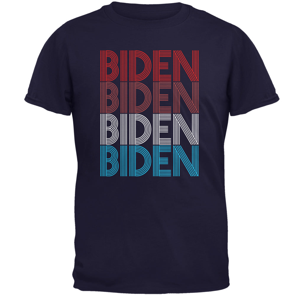 Election 2020 Joe President Biden Vintage Style Mens T Shirt Men's T-Shirts Old Glory 2XL Navy