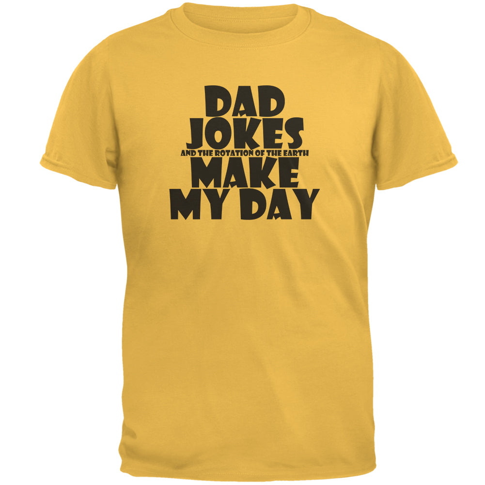 Father's Day Dad Jokes Make My Day Mens T Shirt Men's T-Shirts Father's Day 2XL Honey