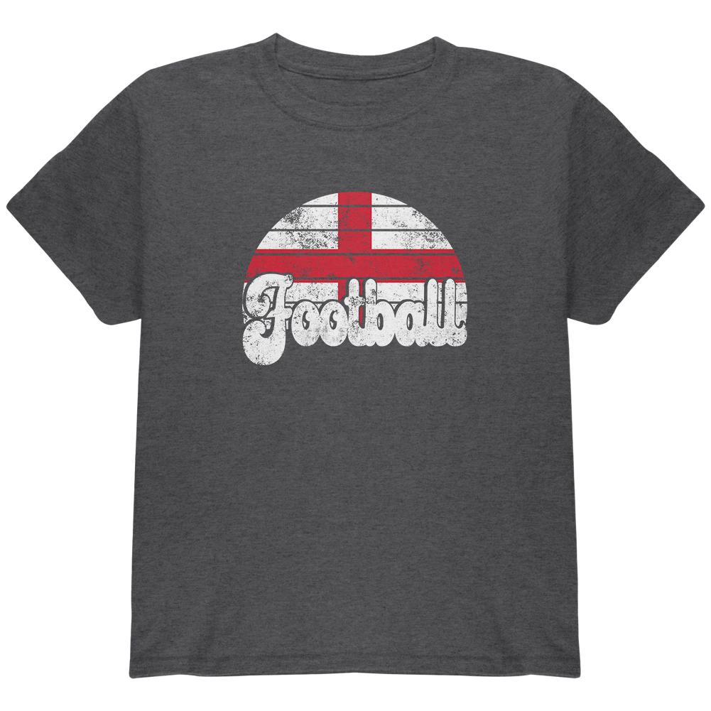World Cup England Football Soccer Youth T Shirt Youth T-Shirts Old Glory LG Grey