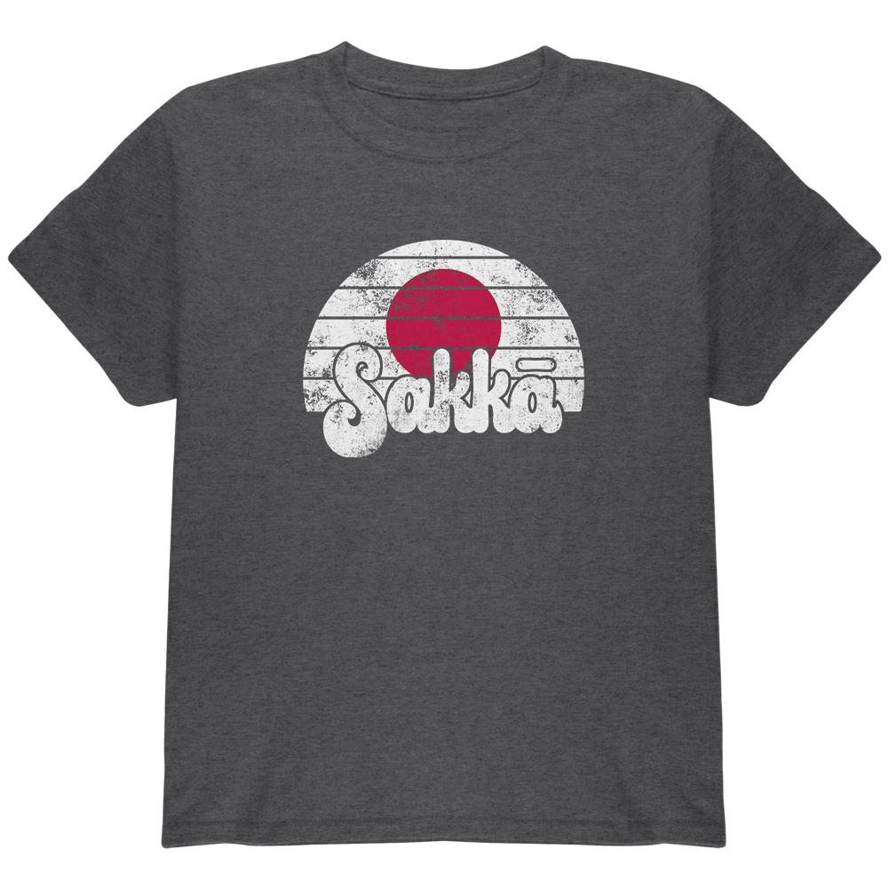 World Cup Japan Sakka Football Soccer Youth T Shirt Youth T-Shirts Old Glory LG Grey