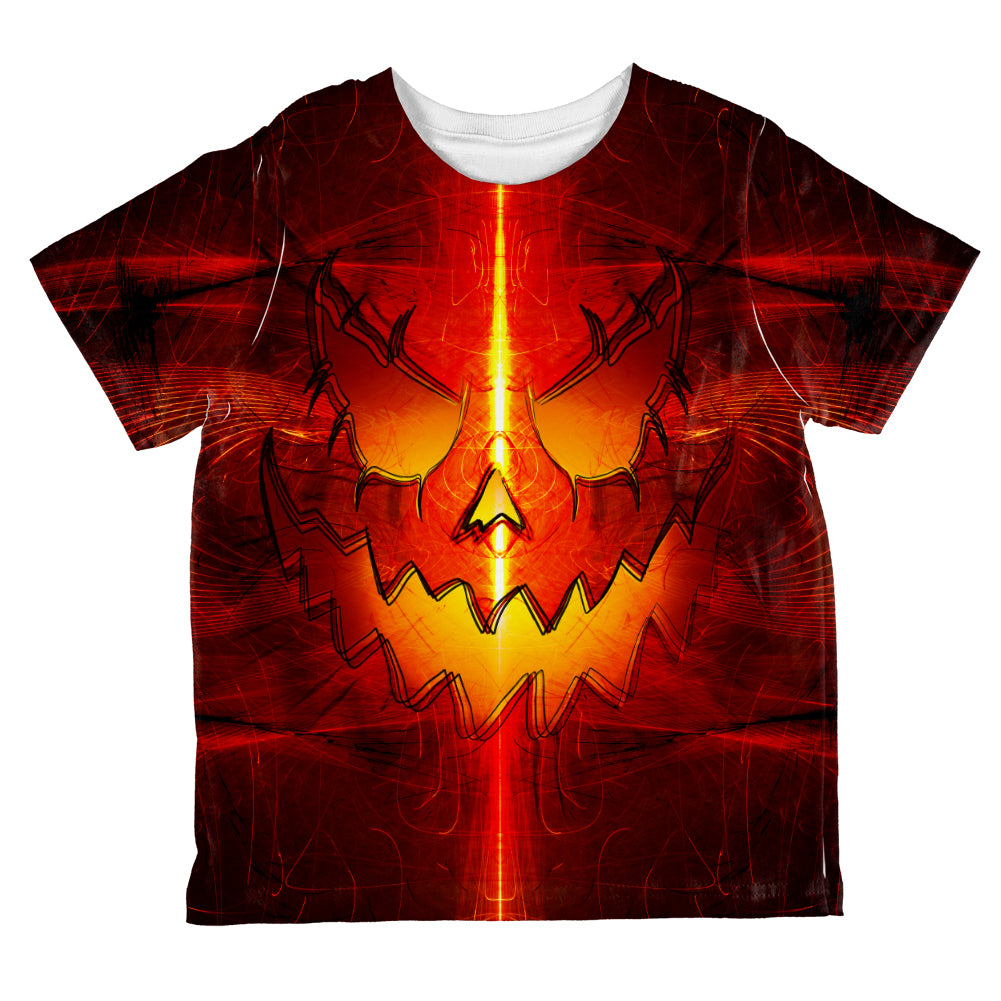 Halloween Intergalactic Pumpkin of Doom All Over Toddler T Shirt Toddler T-Shirts Old Glory 2T Multi