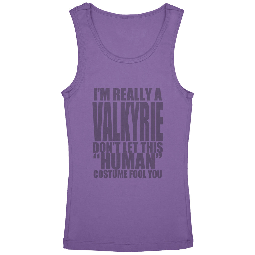 Halloween Human Valkyrie Costume Youth Girls Tank Top Youth Tank Tops Old Glory YLG Lavender