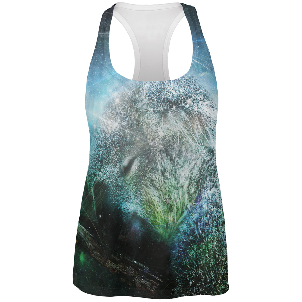 Galaxy Koala is My Spirit Animal All Over Womens Work Out Tank Top Women's Tank Tops Old Glory 2XL Multicolor