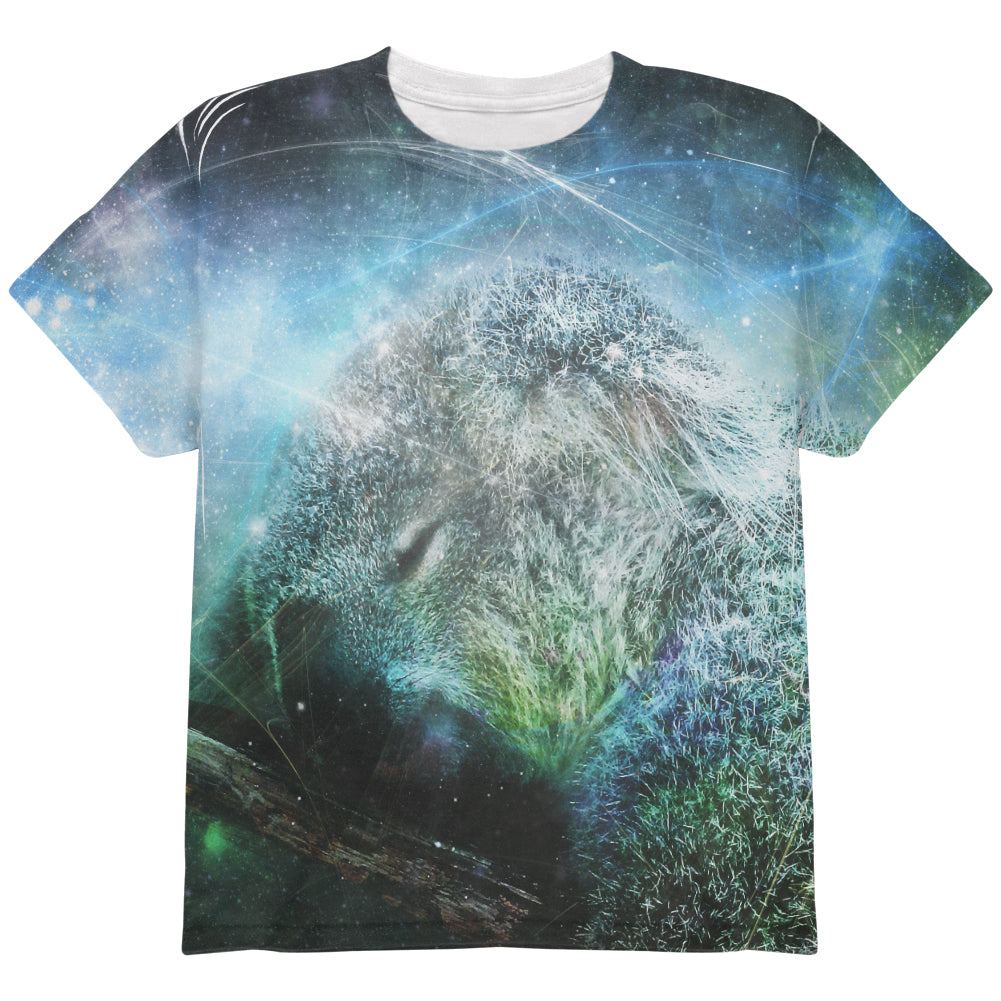 Galaxy Koala is My Spirit Animal All Over Youth T Shirt Youth T-Shirts Old Glory YLG Multicolor