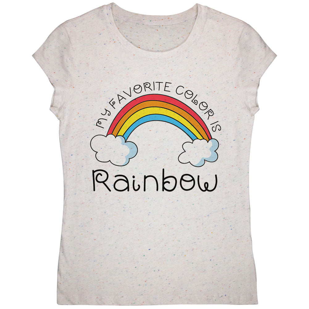 Rainbow is my Favorite Color Youth Girls T Shirt Youth T-Shirts LGBT YLG Birthday Cake