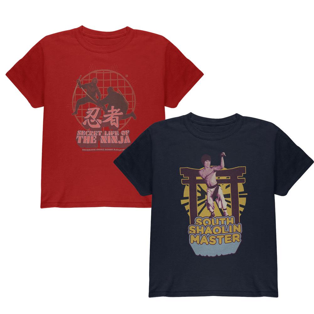 Classic Martial Arts - Series One 2 Piece Youth T-Shirt Collector's Combo Youth T-Shirts Old Glory