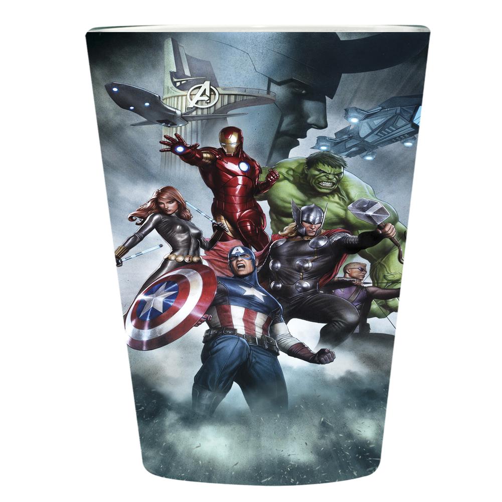 Avengers - Group in Clouds Pint Glass Pint Glasses The Avengers