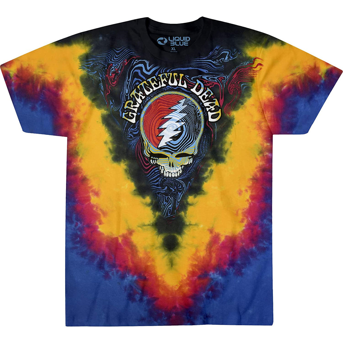 Grateful Dead - SYF Ripple Tie Dye T Shirt Men's T-Shirts Old Glory MD