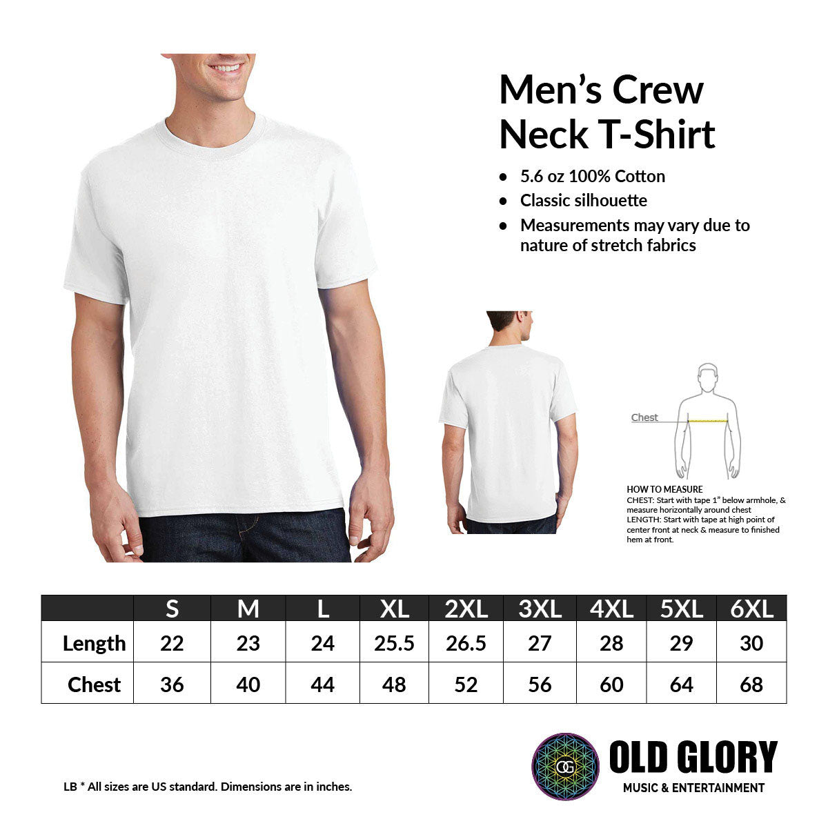 Grateful Dead - USA Spiral Skeletons Mens T Shirt Men's T-Shirts Old Glory