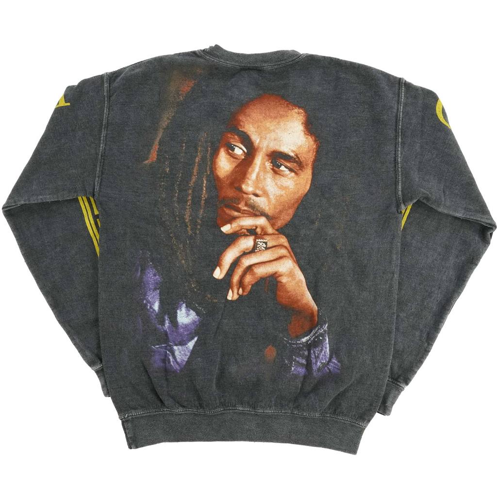 Bob Marley - Legend Washed Mens Sweatshirt Men's Sweatshirts OldGlory.com MD