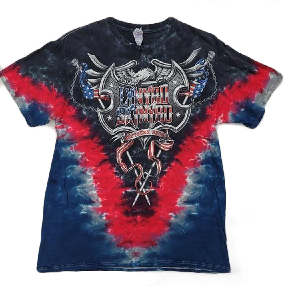 Lynyrd Skynyrd - Southern Rock Tie Dye Mens T Shirt Men's T-Shirts OldGlory.com
