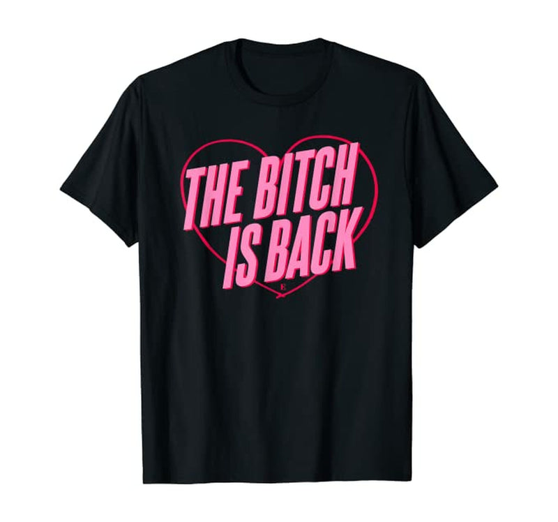 Elton John - The Bitch is Back Juniors T Shirt Men's T-Shirts Old Glory Black MD