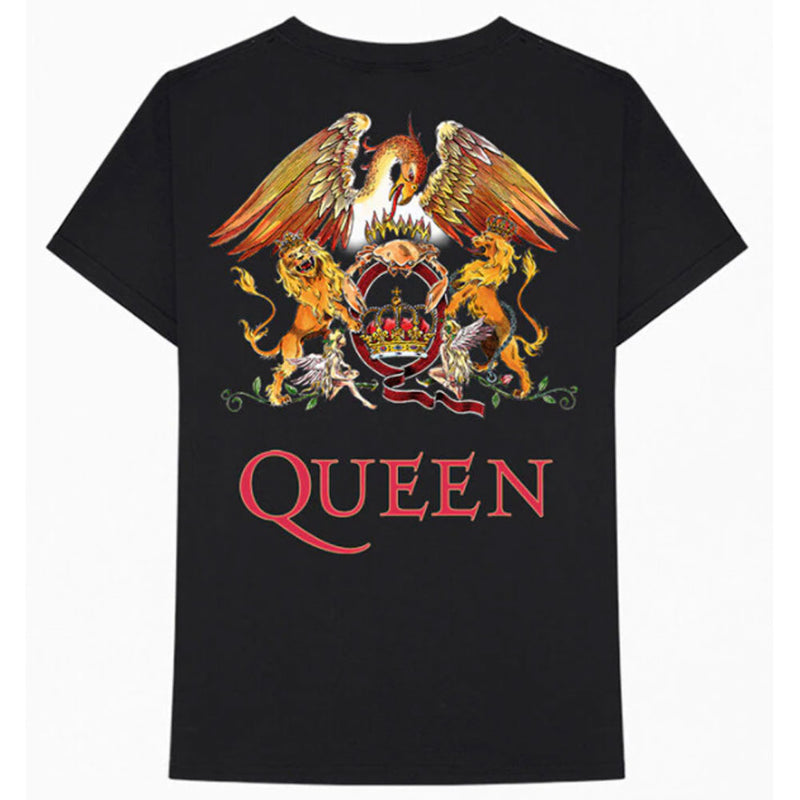 Queen - Crest Mens T Shirt Men's T-Shirts Queen
