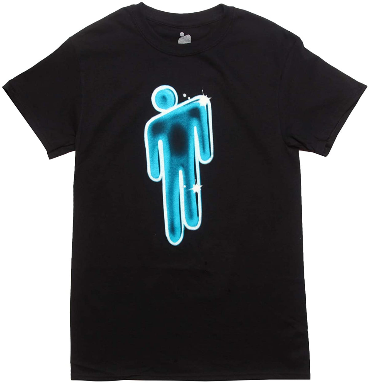 Billie Eilish - Airbrush Mens T-Shirt Men's T-Shirts Billie Eilish MD Black