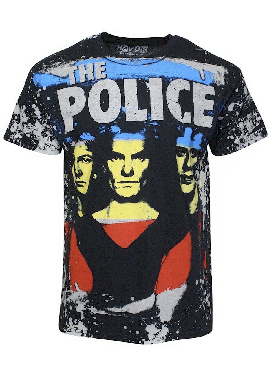 The Police - Synchronicity Havok Mens T Shirt Men's T-Shirts Old Glory MD Multi
