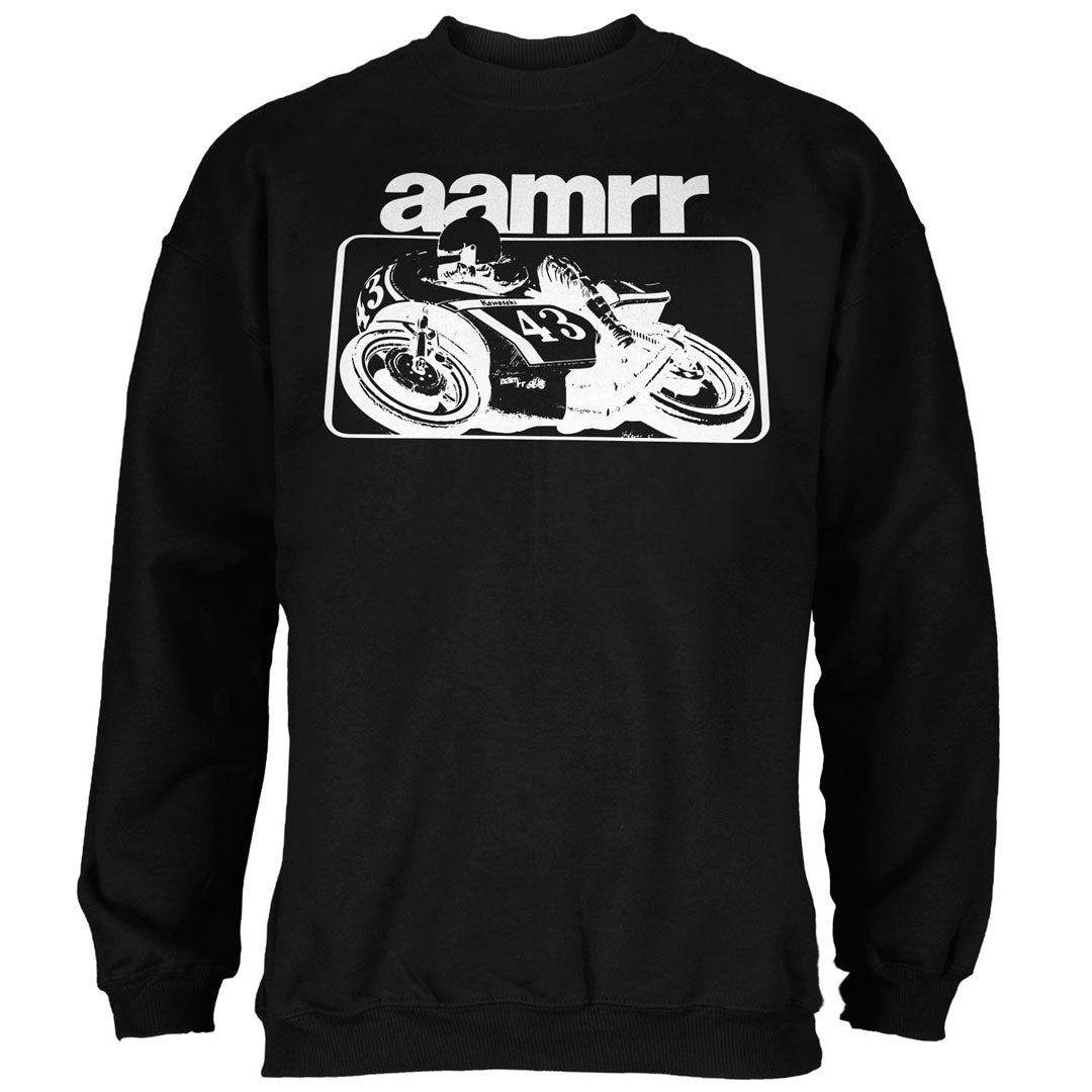 #43 AAMRR Mike Baldwin Mens Sweatshirt Men's Sweatshirts Old Glory SM Black