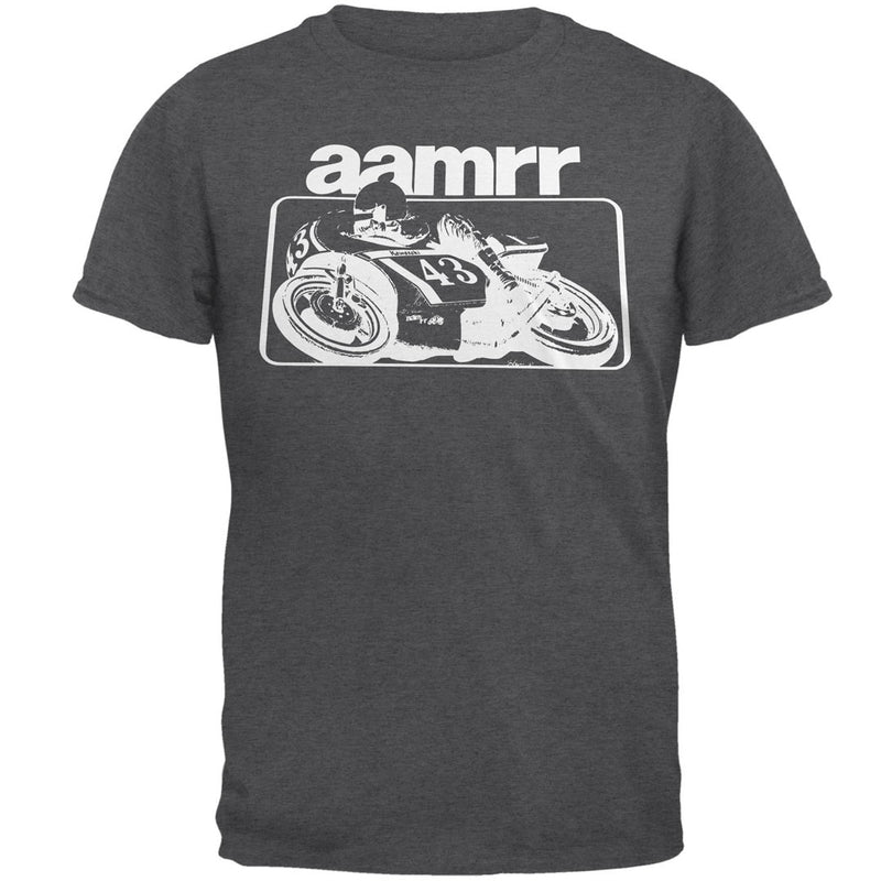 #43 AAMRR Mike Baldwin Mens T Shirt Men's T-Shirts Old Glory SM Dark Heather