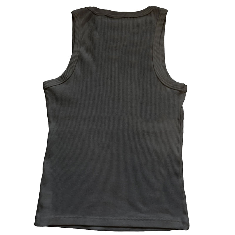 Black and White Big Kid Ribbed Tanks 25/25 Pack Youth Tank Tops Old Glory