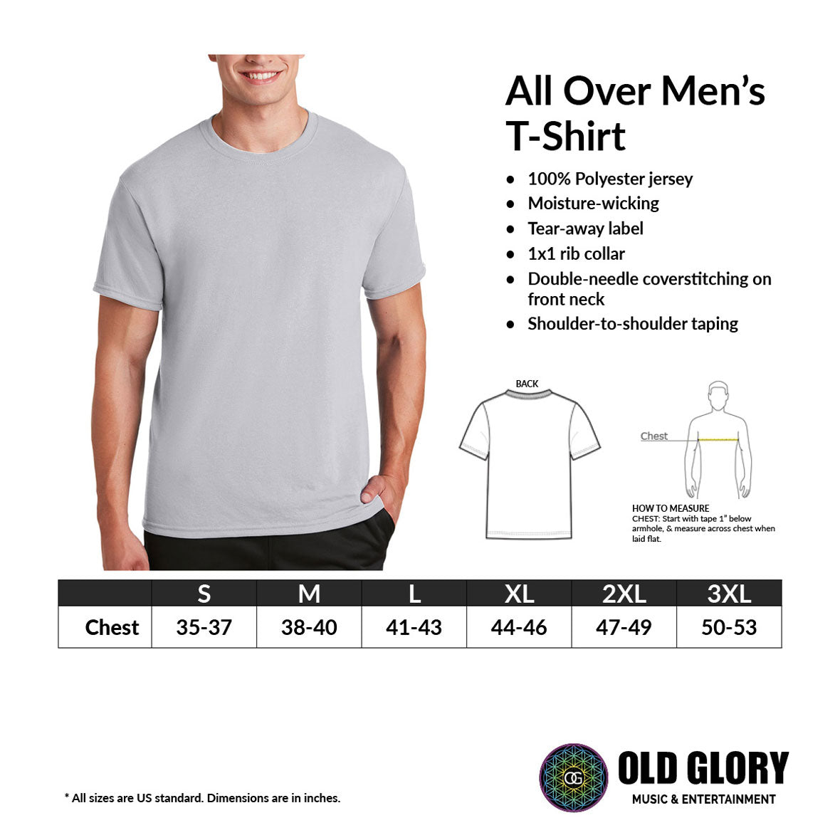 Christmas Costume Santa Claus All Over Mens Costume T Shirt with Santa Hat Men's T-Shirts Old Glory