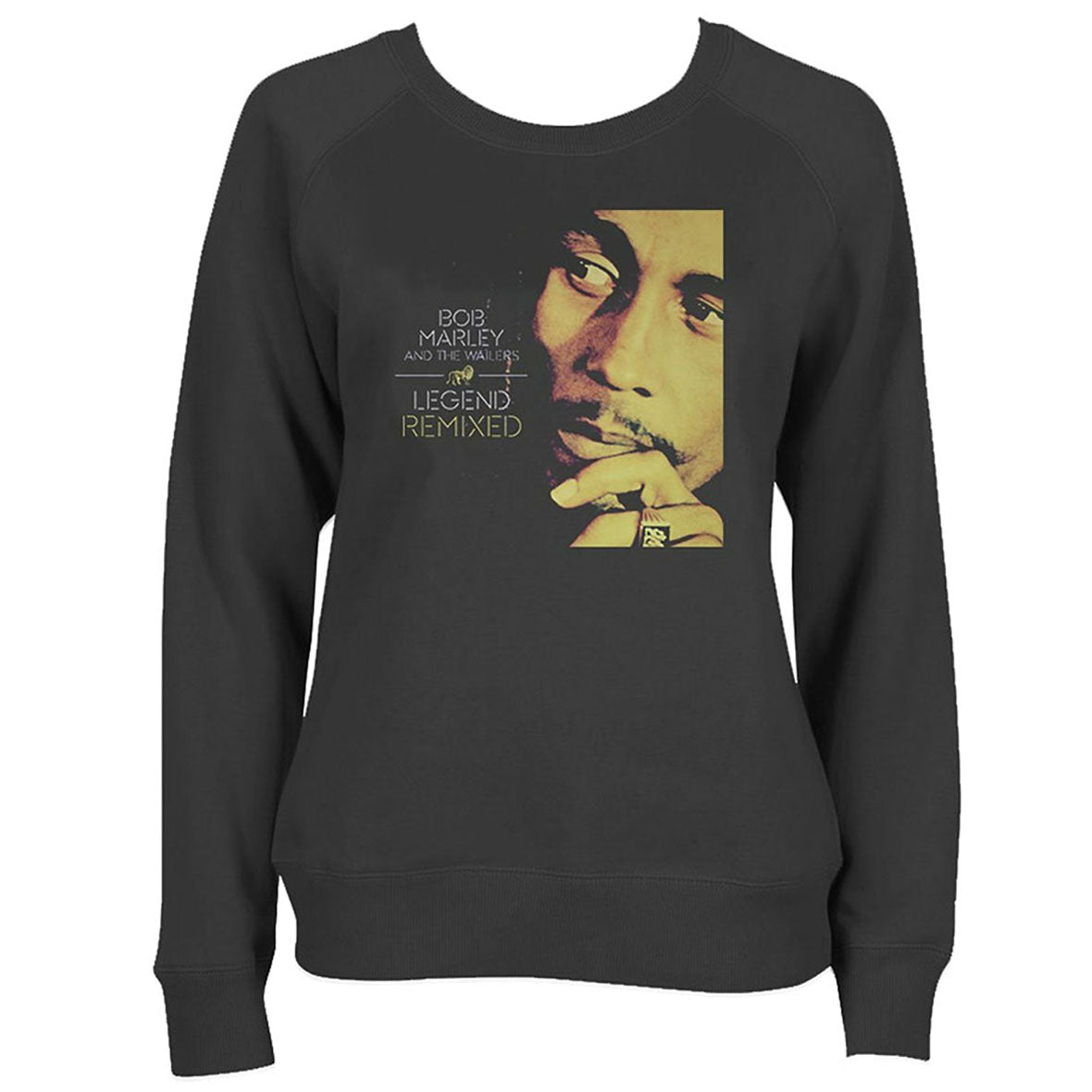 Bob Marley - Legend Juniors Sweatshirt Juniors Sweatshirts Old Glory SM Dark Grey