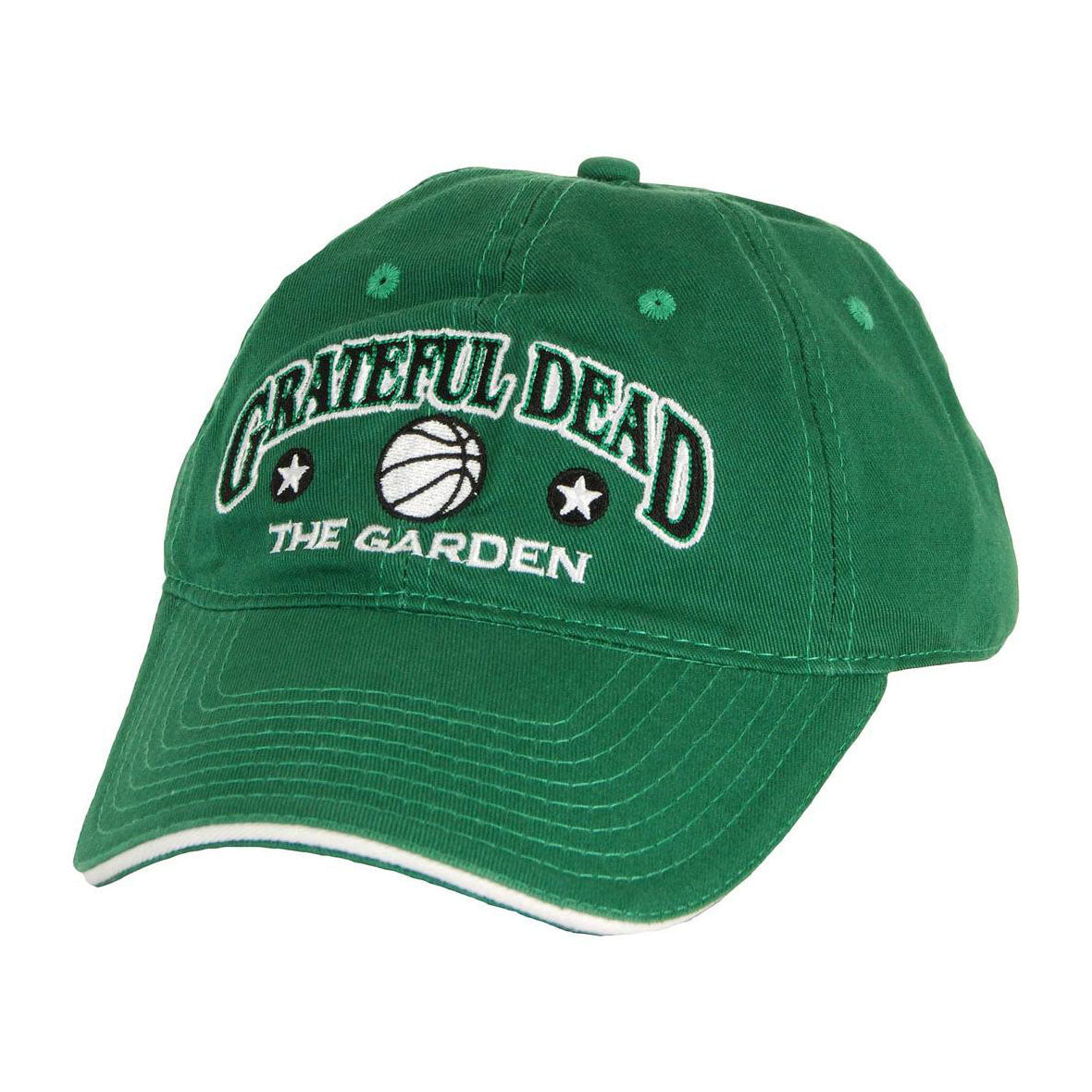 Grateful Dead - The Garden Mens Adjustable Baseball Cap Adjustable Baseball Caps Liquid Blue OS Kelly Green