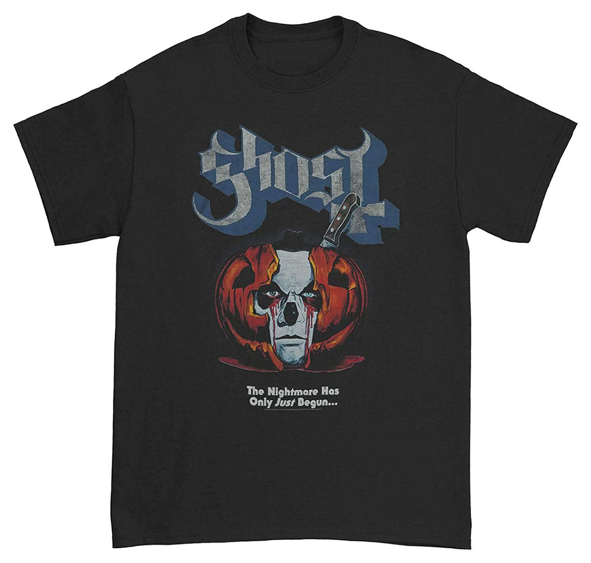 Ghost - Pumpkin Surprise Mens T Shirt Men's T-Shirts Global MD Black