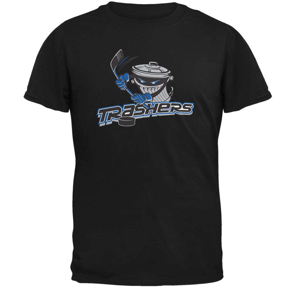 Danbury Trashers - Logo Mens T Shirt Men's T-Shirts Old Glory SM Black