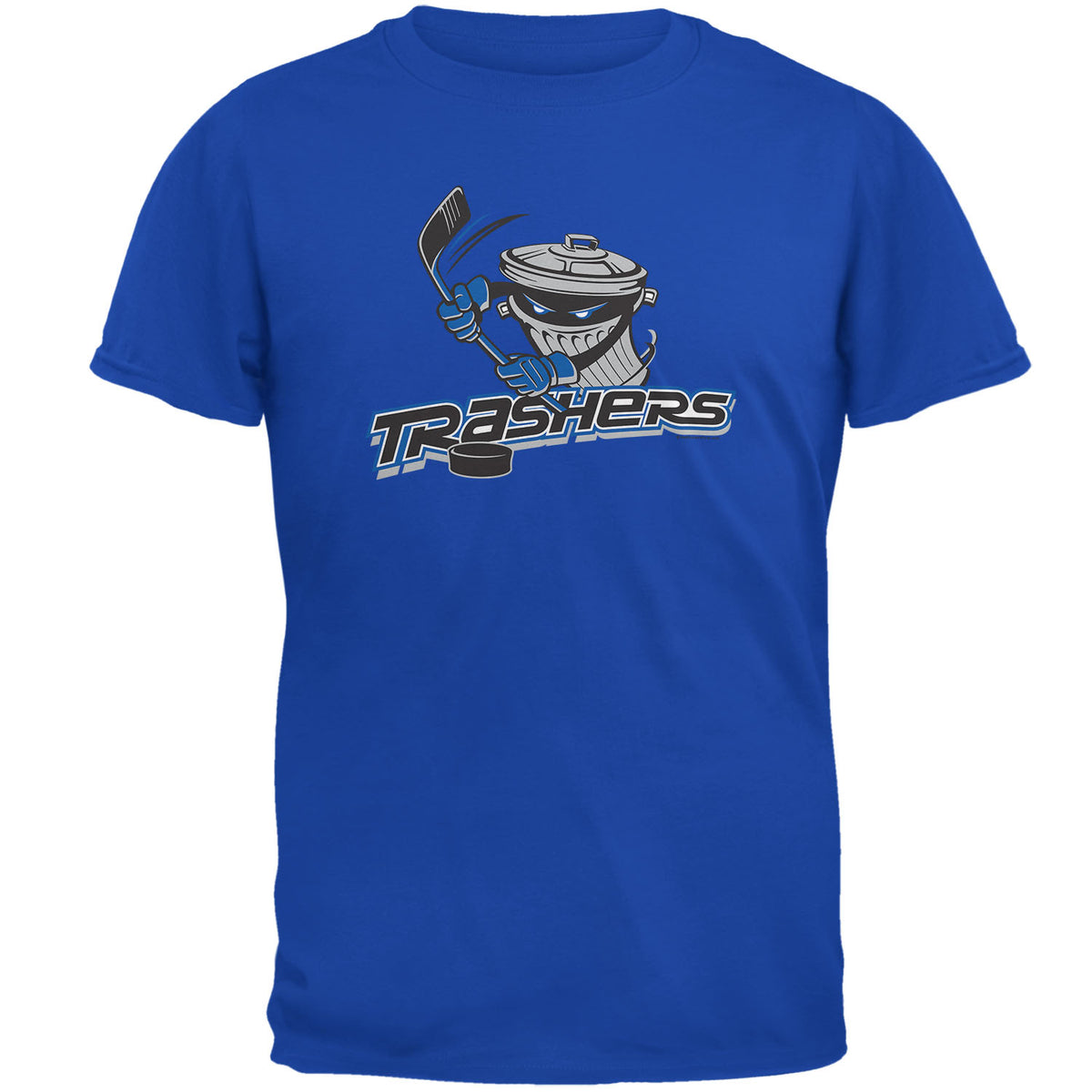 Danbury Trashers - Logo Mens T Shirt Men's T-Shirts Old Glory SM Royal