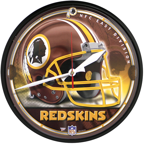 Washington Redskins - Helmet Clock 