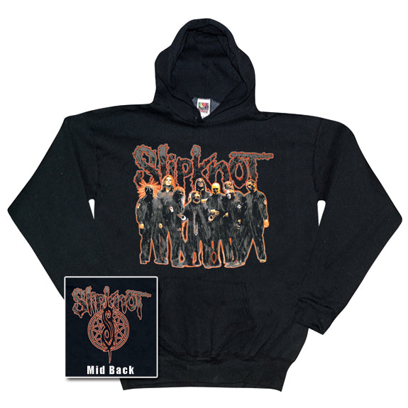 Slipknot - Standing Group Hoodie Men's Hoodies Slipknot