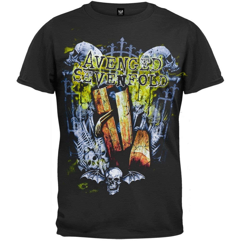 Avenged Sevenfold - Still Alive Soft T-Shirt Men's T-Shirts Avenged Sevenfold SM Black