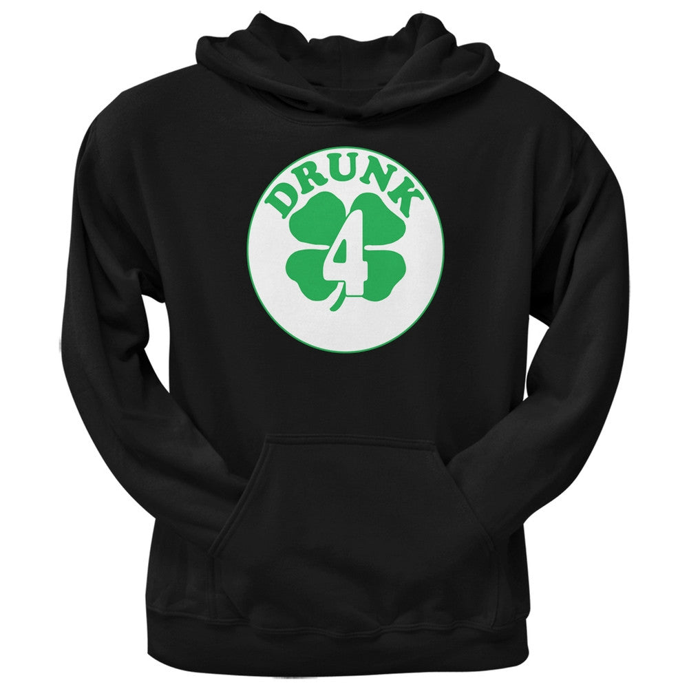 St. Patricks Day - Irish Drunk Four Black Adult Hoodie Men's Hoodies Old Glory 2XL Black