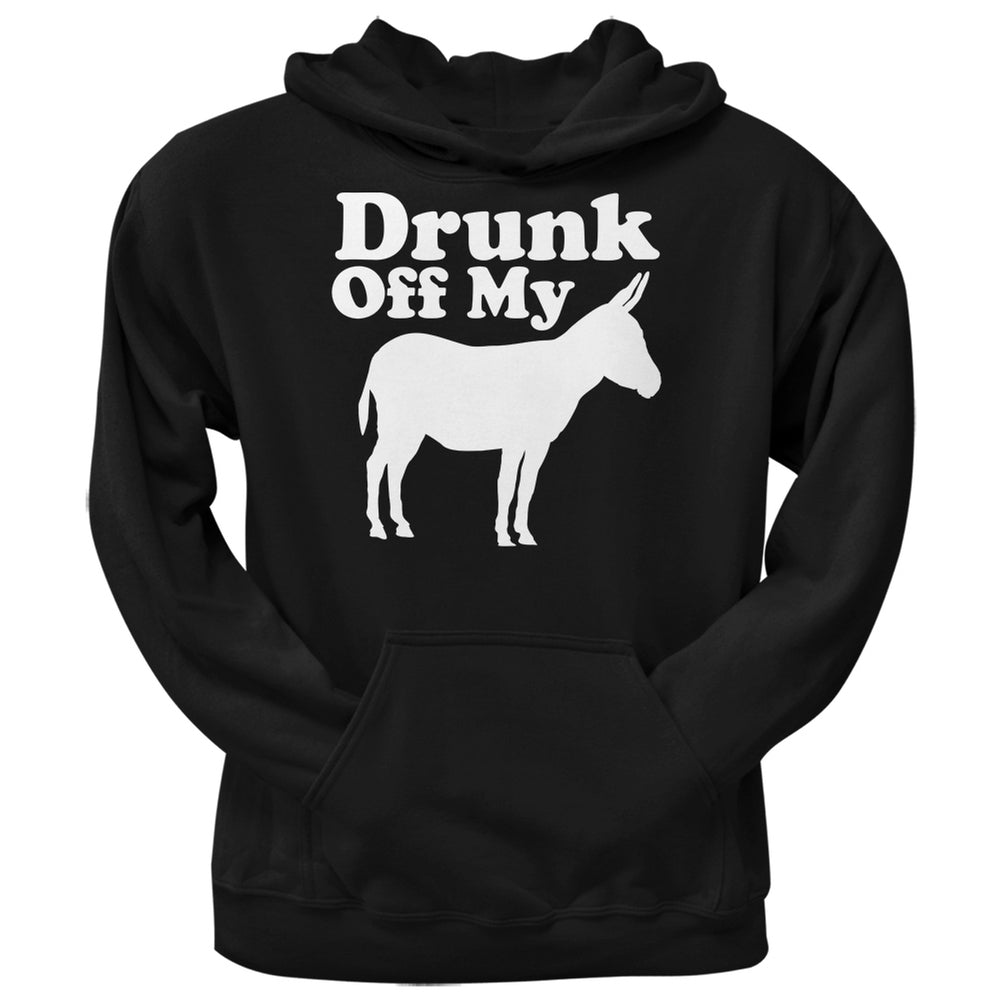 St. Patricks Day - Drunk Off My Ass Black Adult Hoodie Men's Hoodies Old Glory 2XL Black