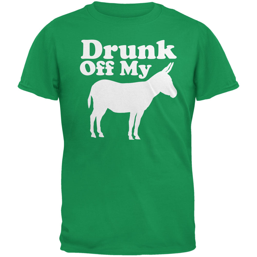 St. Patricks Day - Drunk Off My Ass Irish Green Adult T-Shirt Men's T-Shirts global 2XL Green