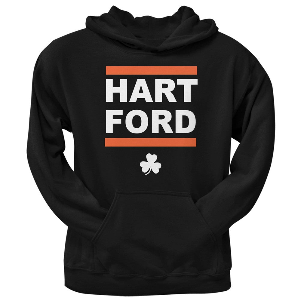 St. Patrick's Day - Hart-Ford Black Adult Hoodie Men's Hoodies Old Glory 2XL Black