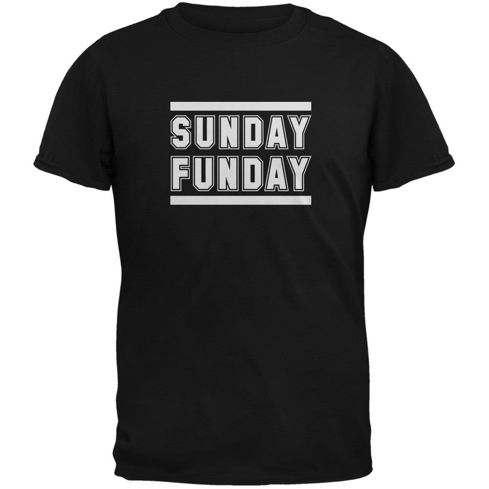 Sunday Funday Black Youth T-Shirt Youth T-Shirts Old Glory