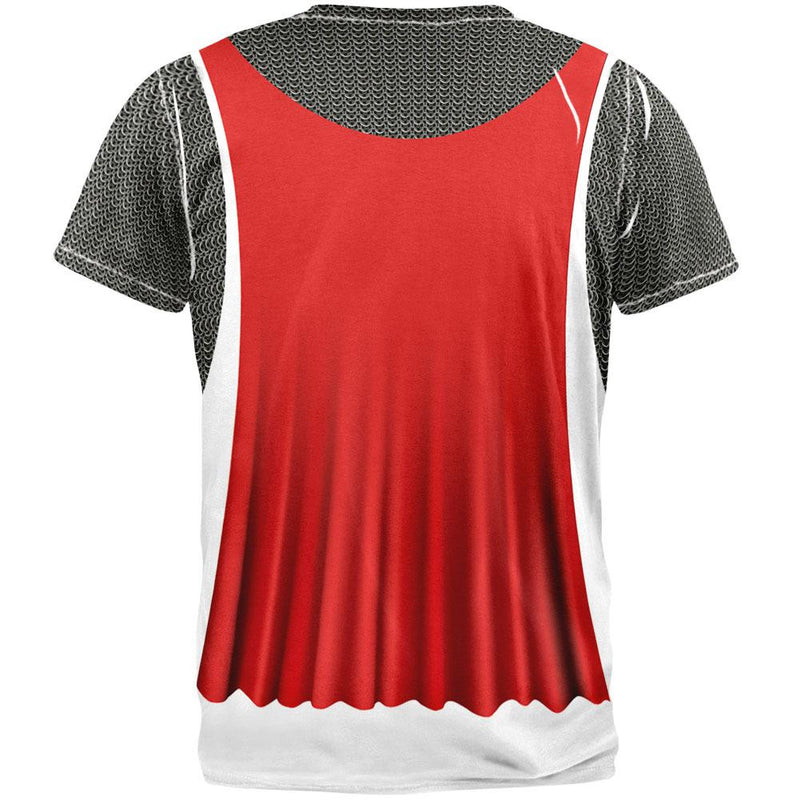Knights Templar Costume All Over Adult T-Shirt Men's T-Shirts Old Glory