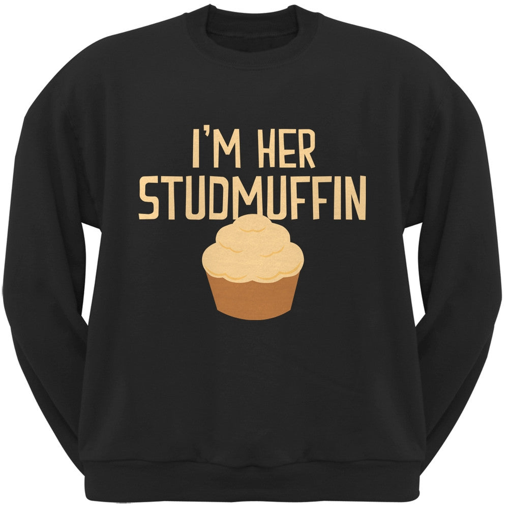 I'm Her Studmuffin Black Adult Sweatshirt Men's Sweatshirts Old Glory