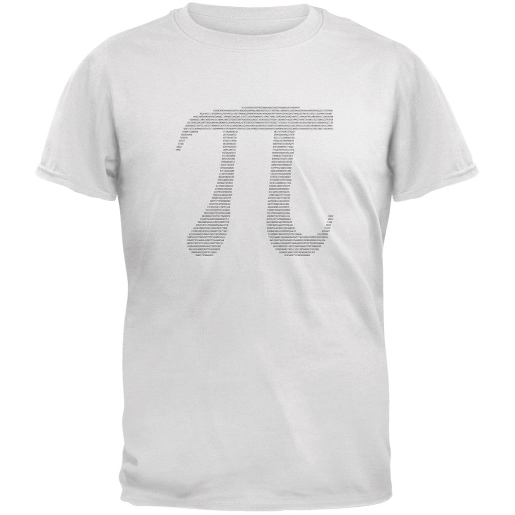 Pi White Youth T-Shirt Youth T-Shirts Old Glory LG White