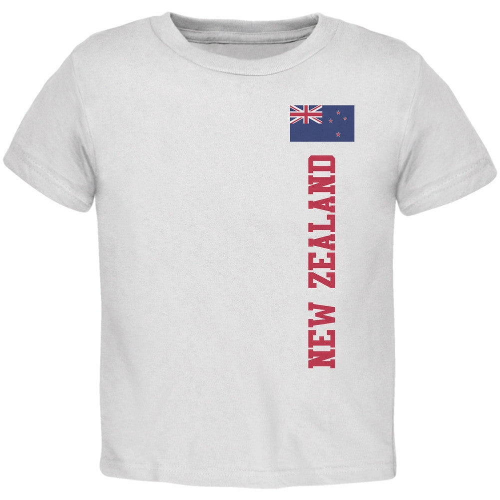 World Cup New Zealand White Toddler T-Shirt Toddler T-Shirts Old Glory 2T White