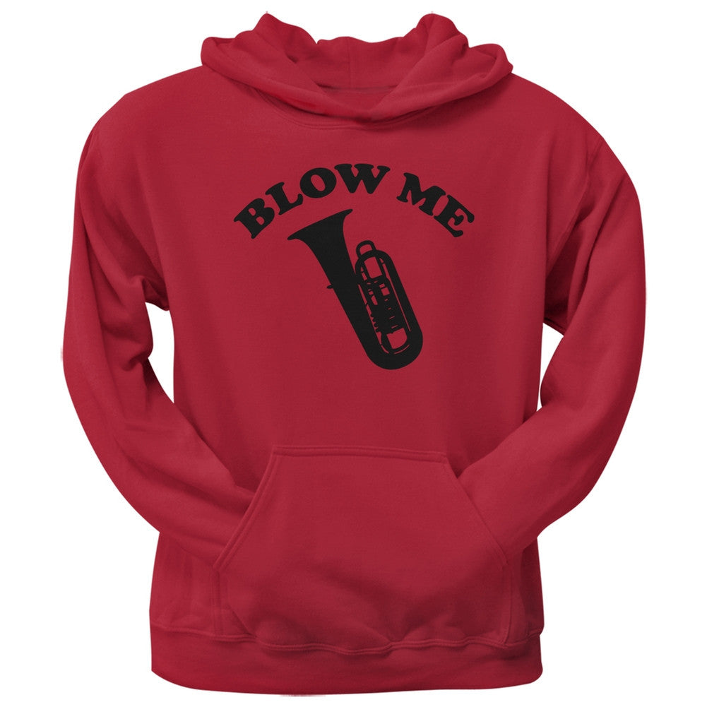 Blow Me Red Adult Hoodie Men's Hoodies Old Glory 2XL Red