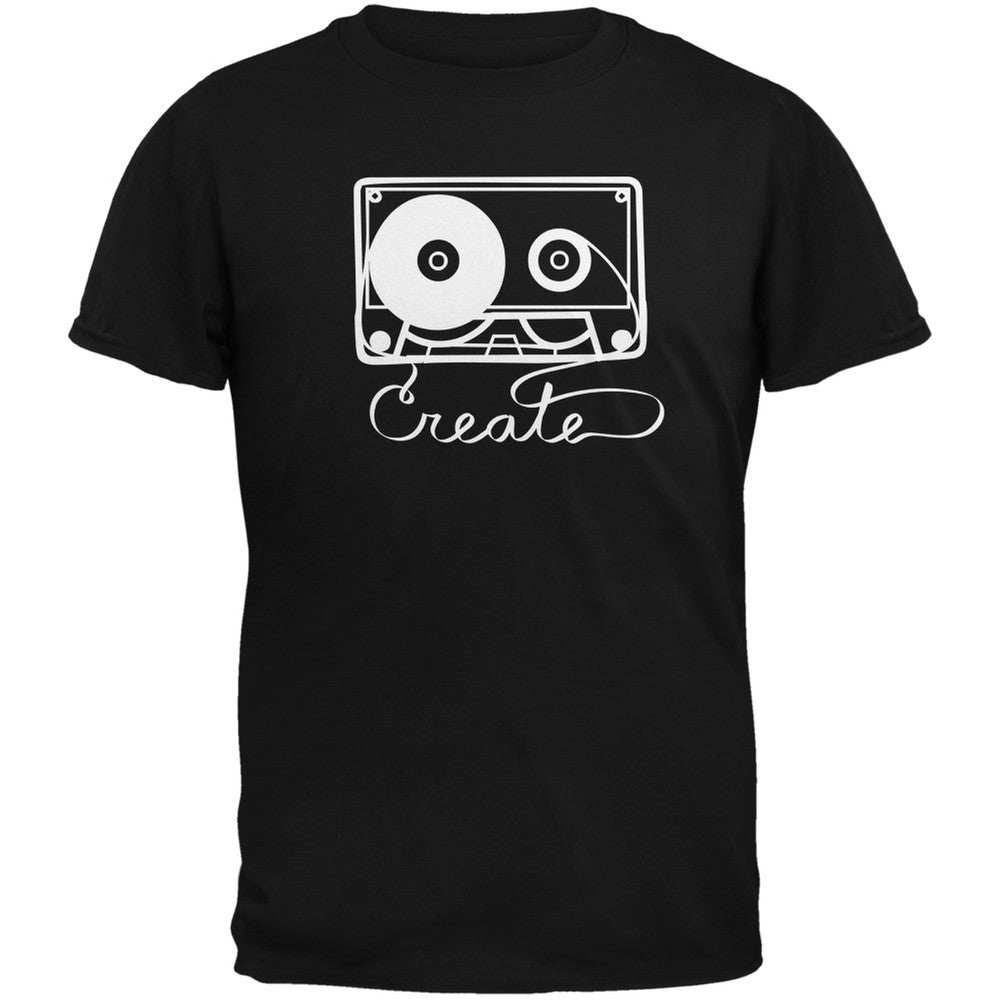 Create Black Youth T-Shirt Youth T-Shirts Old Glory LG Black